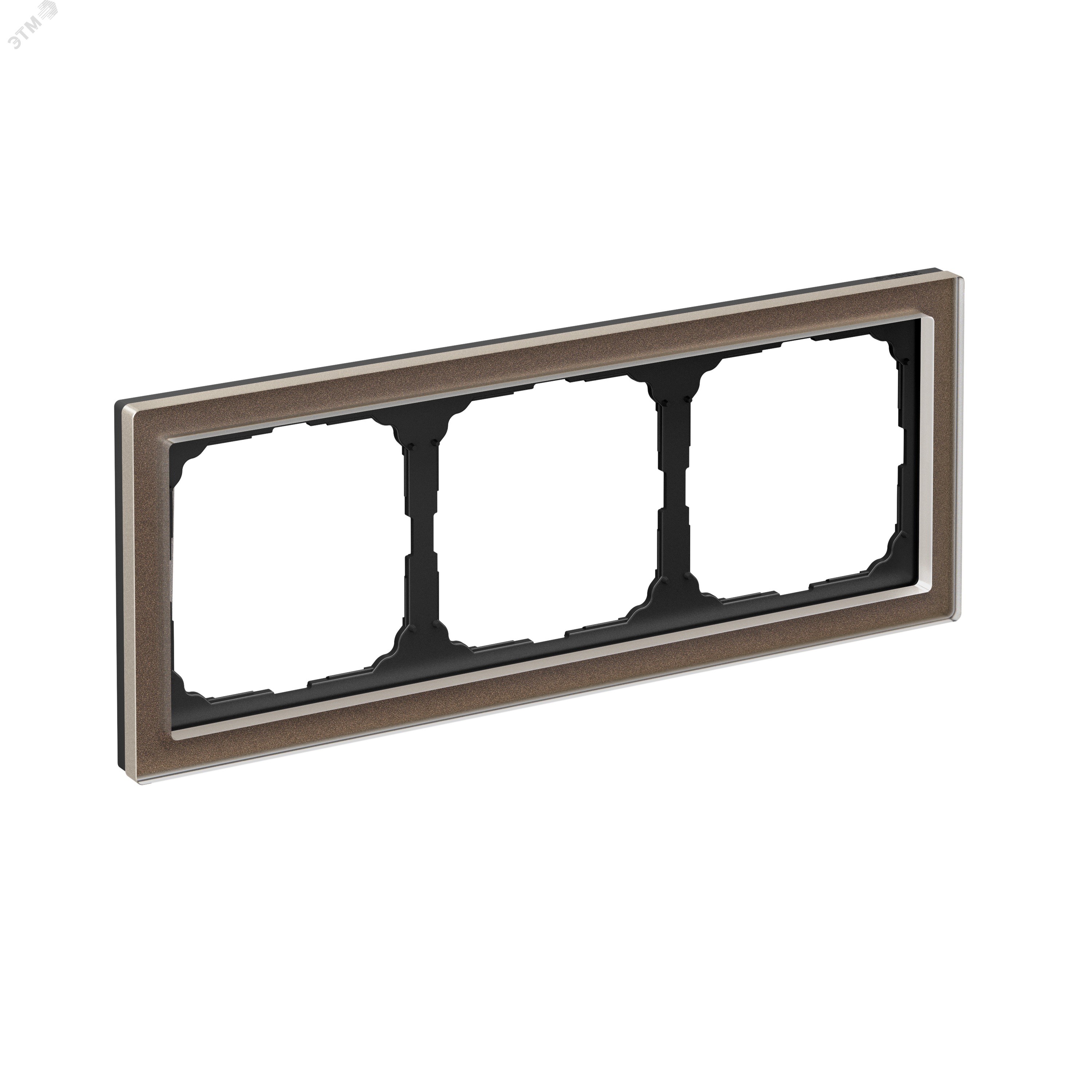 Изображение товара ARTGALLERY PURE 3-постовая рамка из органического стекла мокко