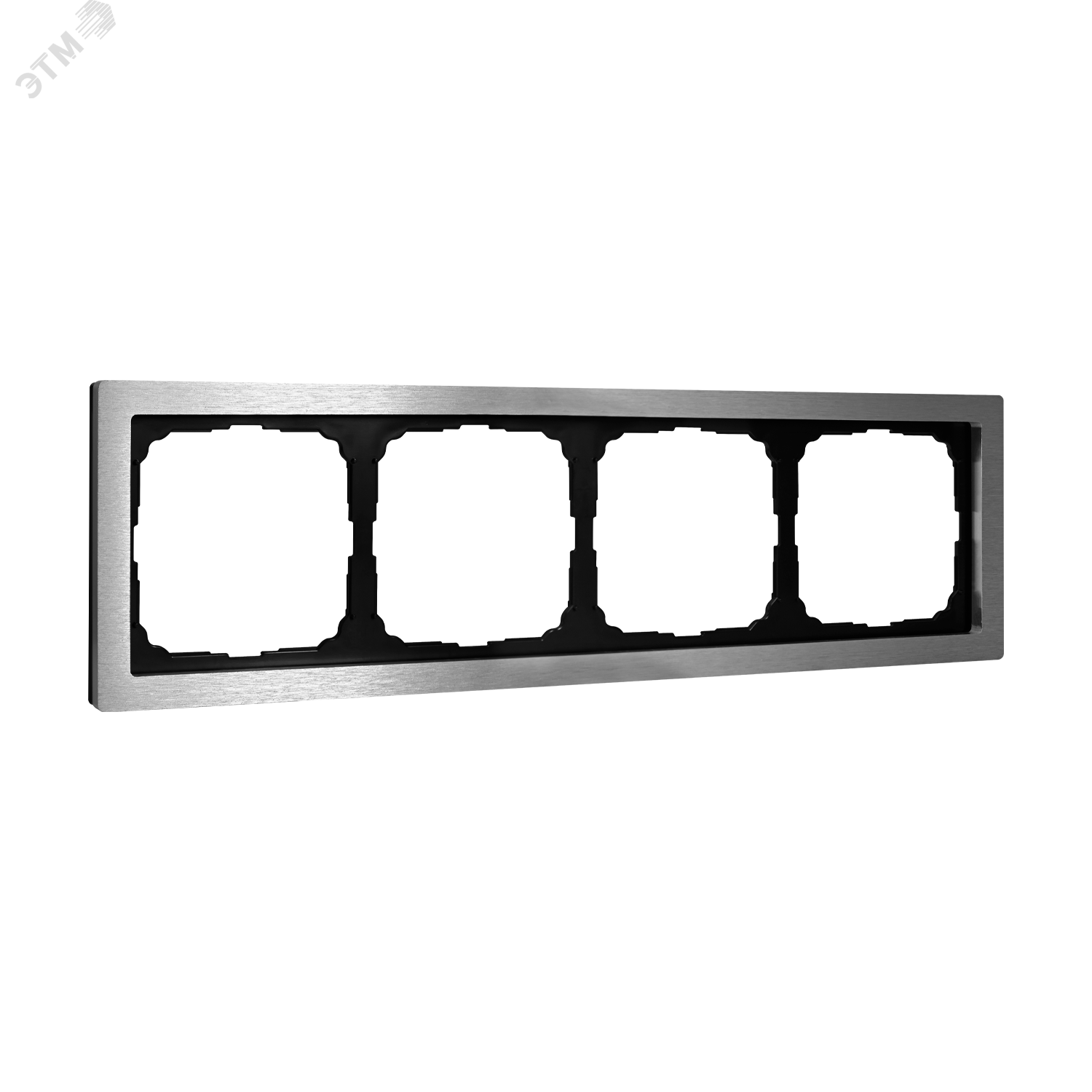 Изображение товара Рамка для фотографий 4-постовая из металла алюминий Systeme Electric Pure Изображение товара Рамка для фотографий 4-постовая из металла алюминий Systeme Electric Pure