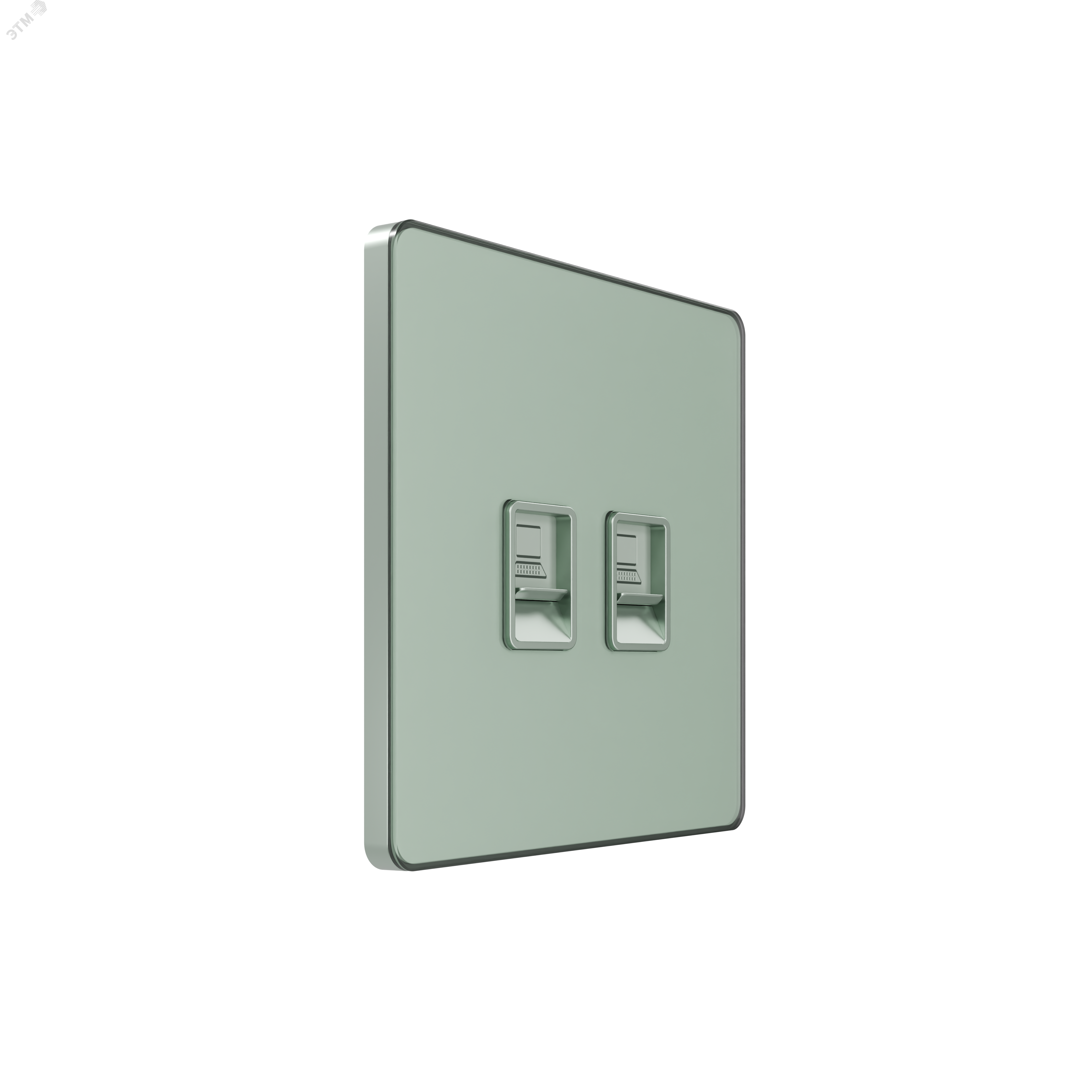Изображение товара Розетка информационная С/У RJ-45 кат.5e 2-я, Таежное утро , Systeme Infinity (шт) Изображение товара Розетка информационная С/У RJ-45 кат.5e 2-я, Таежное утро , Systeme Infinity (шт)