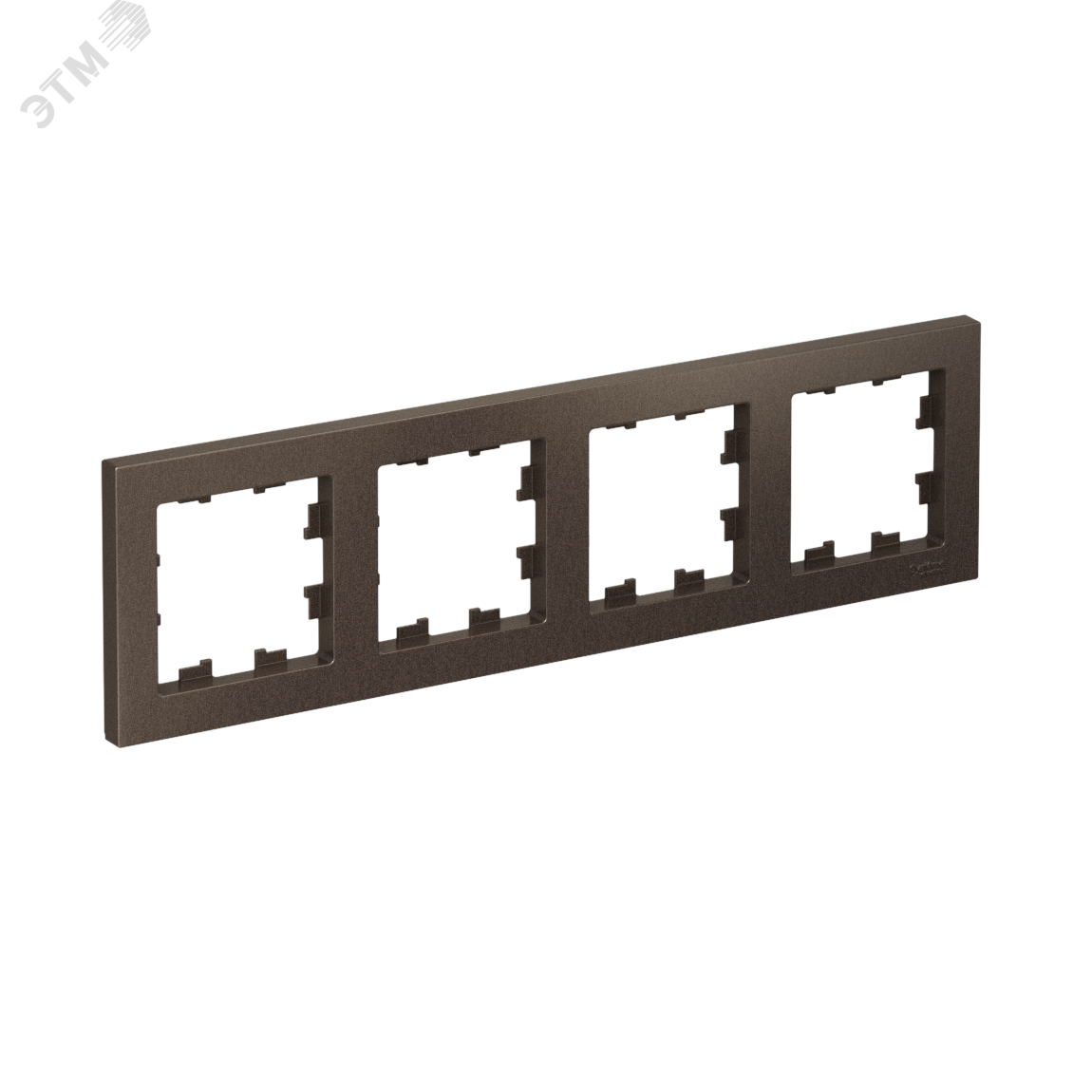 Изображение товара Рамка четырехпостовая ATLASDESIGN мокко от Systeme Electric