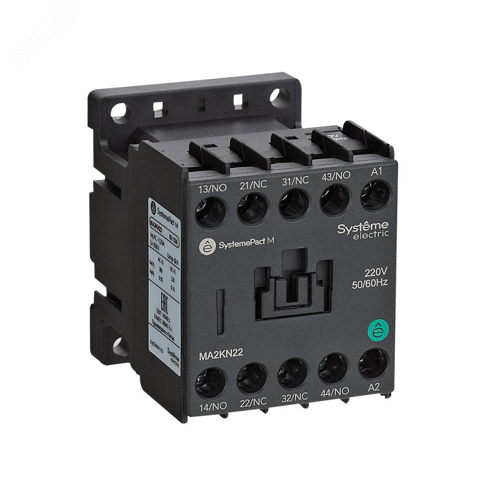 Изображение товара Промежуточное реле MA2K 3НО+1НЗ AC36V 50/60Hz Systeme Electric