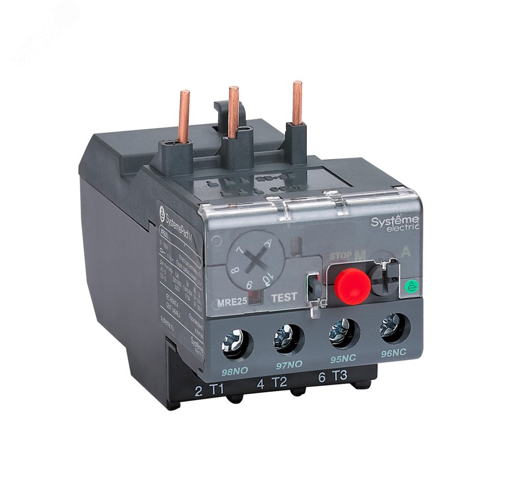 ТЕПЛОВОЕ РЕЛЕ ПЕРЕГРУЗКИ MRE F25 1.0-1.6A КЛАСС 10 (LRE06) артикул ...
