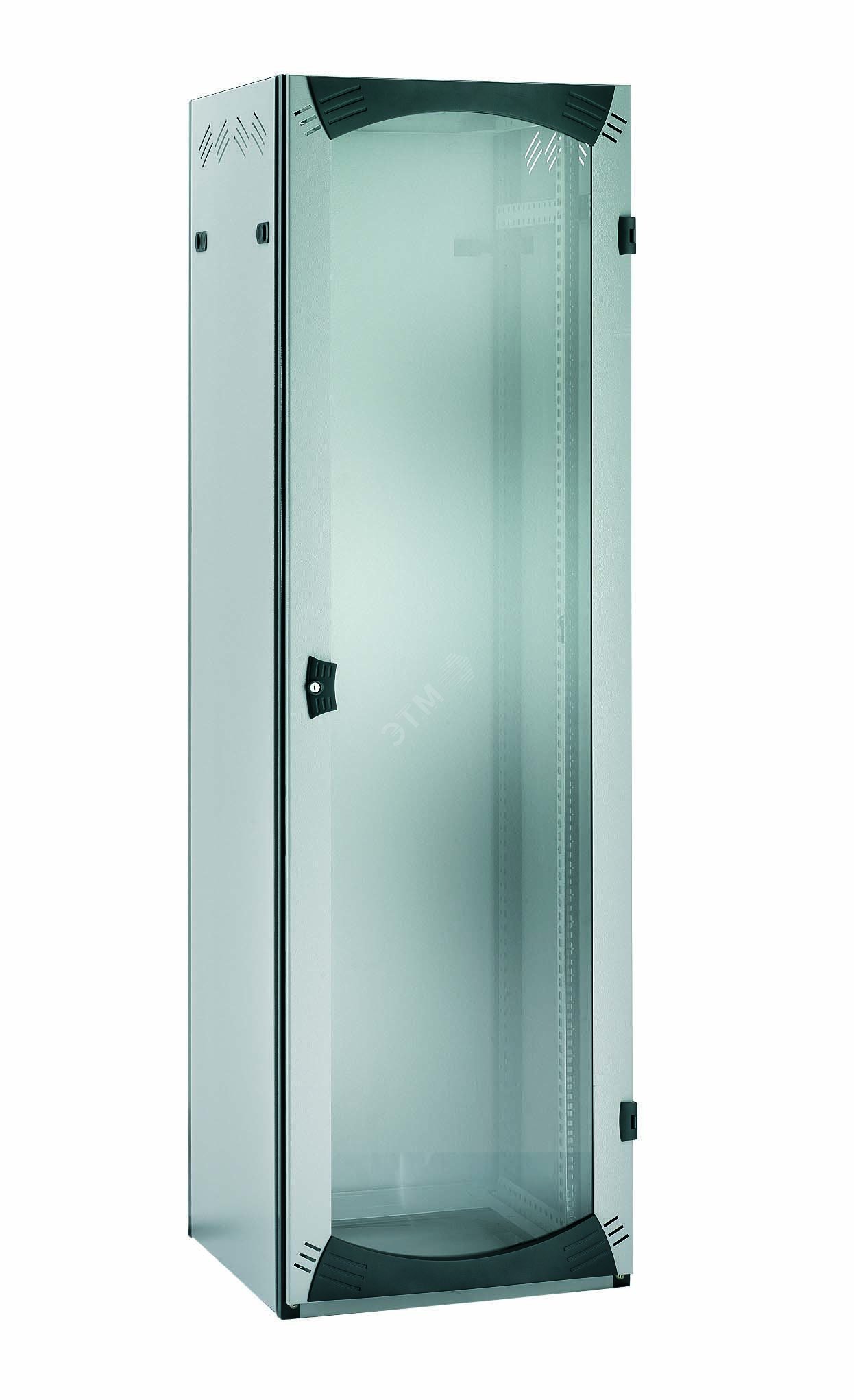 Навесной шкаф с прозрачной дверью