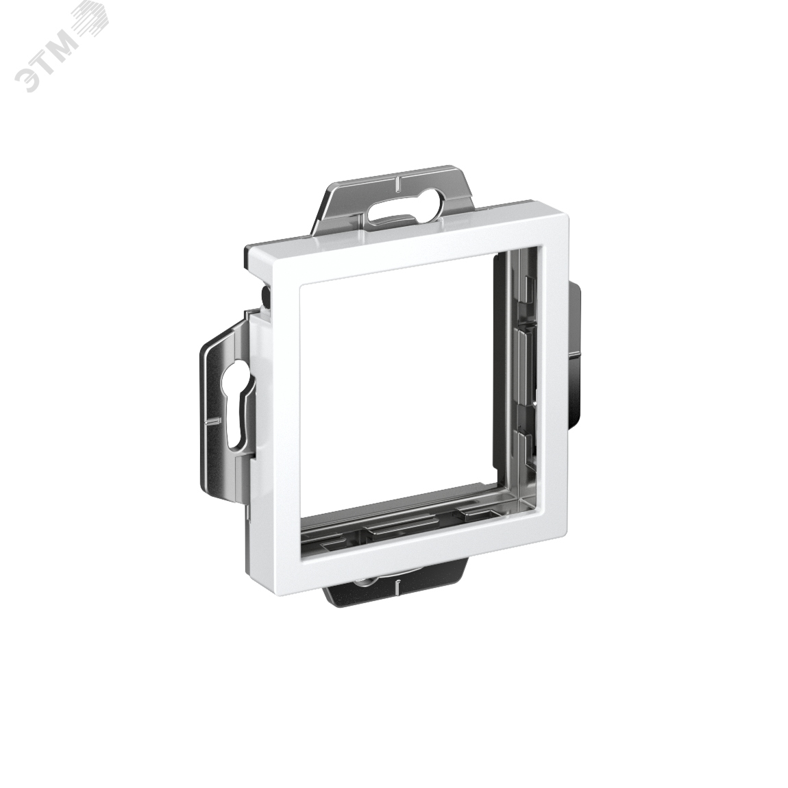 Изображение товара Адаптер AtlasDesign 45х45 мм белый антибактериальный для механизмов разных серий