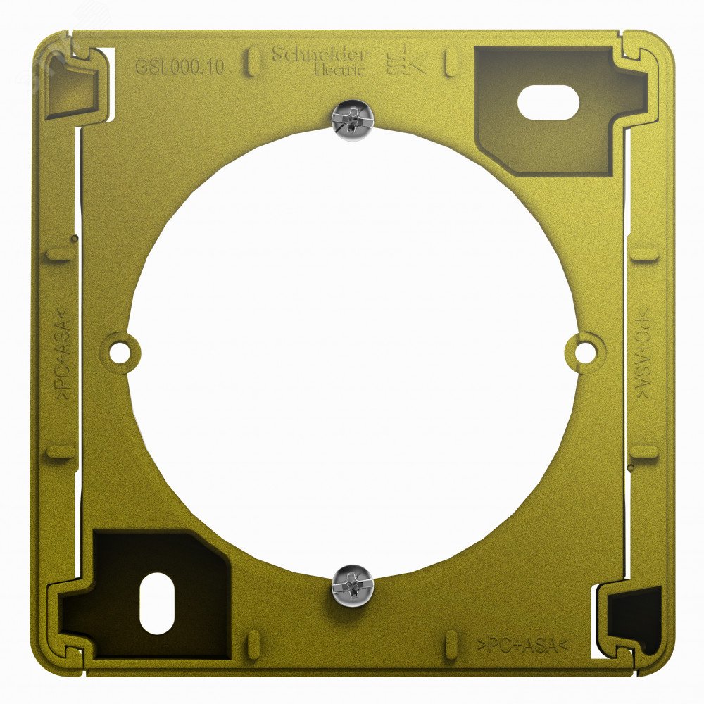 Изображение товара Глассочка коробка для наружного монтажа фисташковый серия GLOSSA