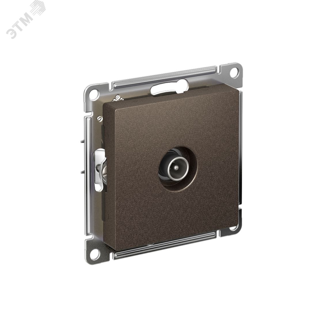 Изображение товара Антенна ATLASDESIGN TV коннектор механизм мокко надежный монтаж