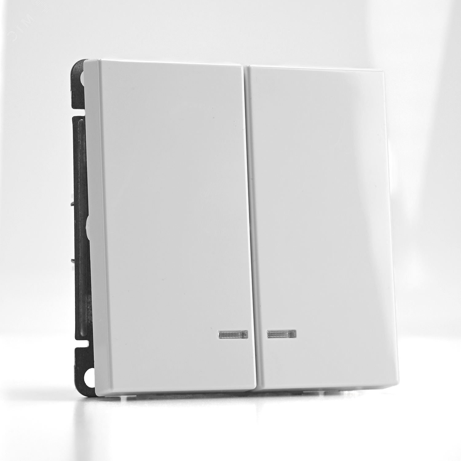 Изображение товара Двухклавишный выключатель с подсветкой Systeme Electric ARTGALLERY