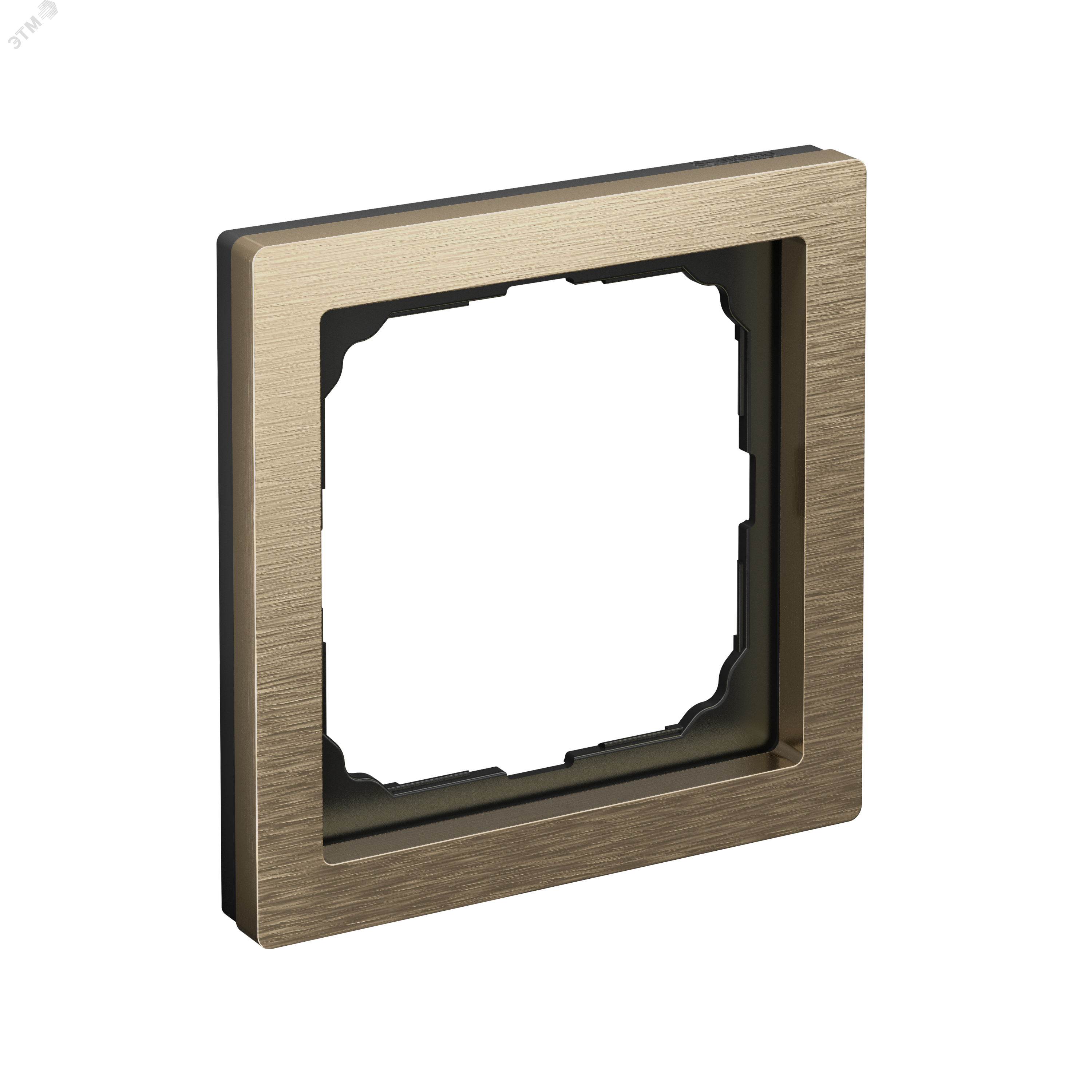 Изображение товара Рамка Systeme Electric ArtGallery Pure из металла латунь 1-постовая для фотографий