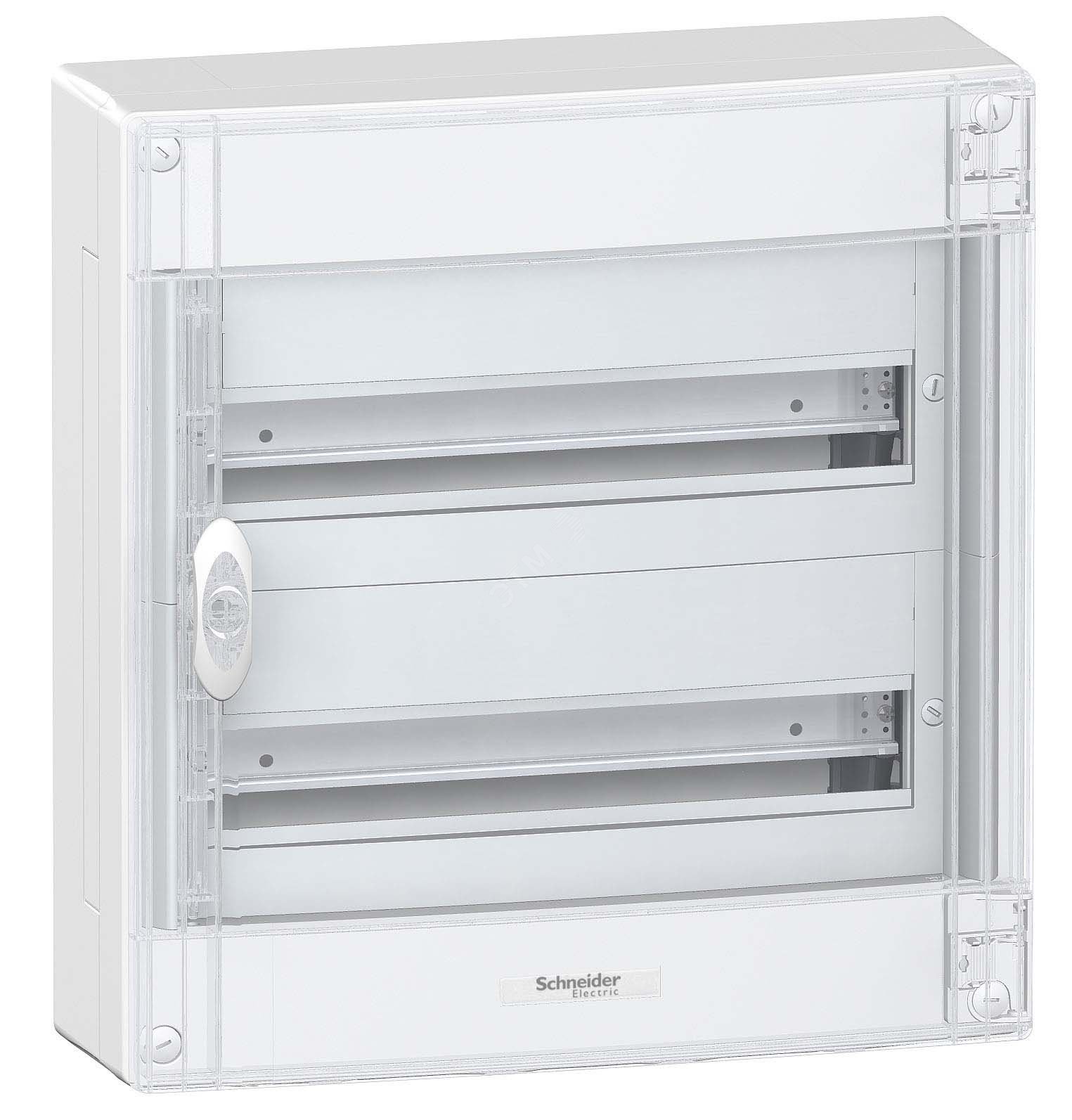 Щит распределительный навесной ЩРн-36 IP40, пластиковый, прозрачная ...