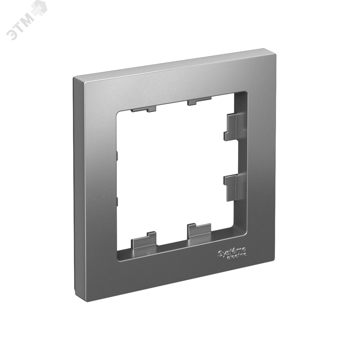 Изображение товара Рамка однопостовая AtlasDesign из стали с защитой ABS-пластика, скрытый монтаж