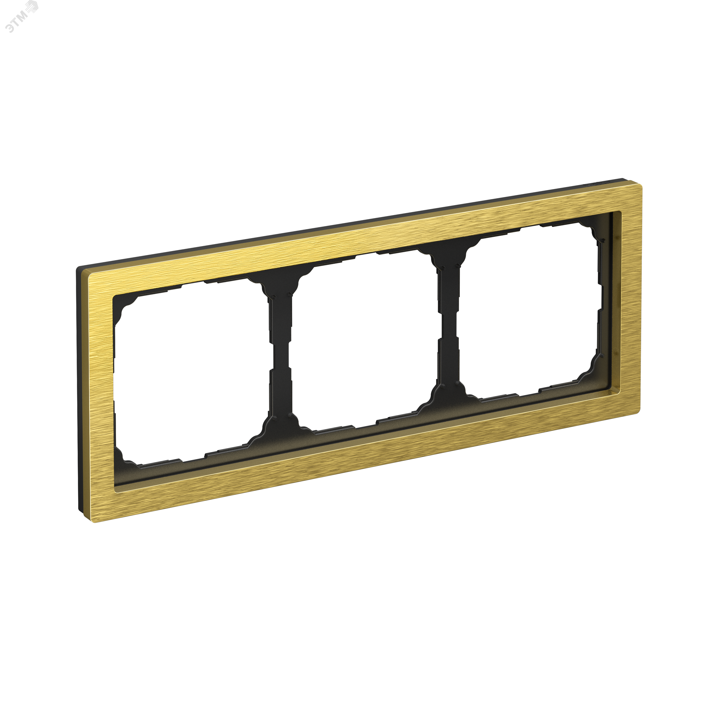 Изображение товара ARTGALLERY PURE 3-постовая рамка из металла золото