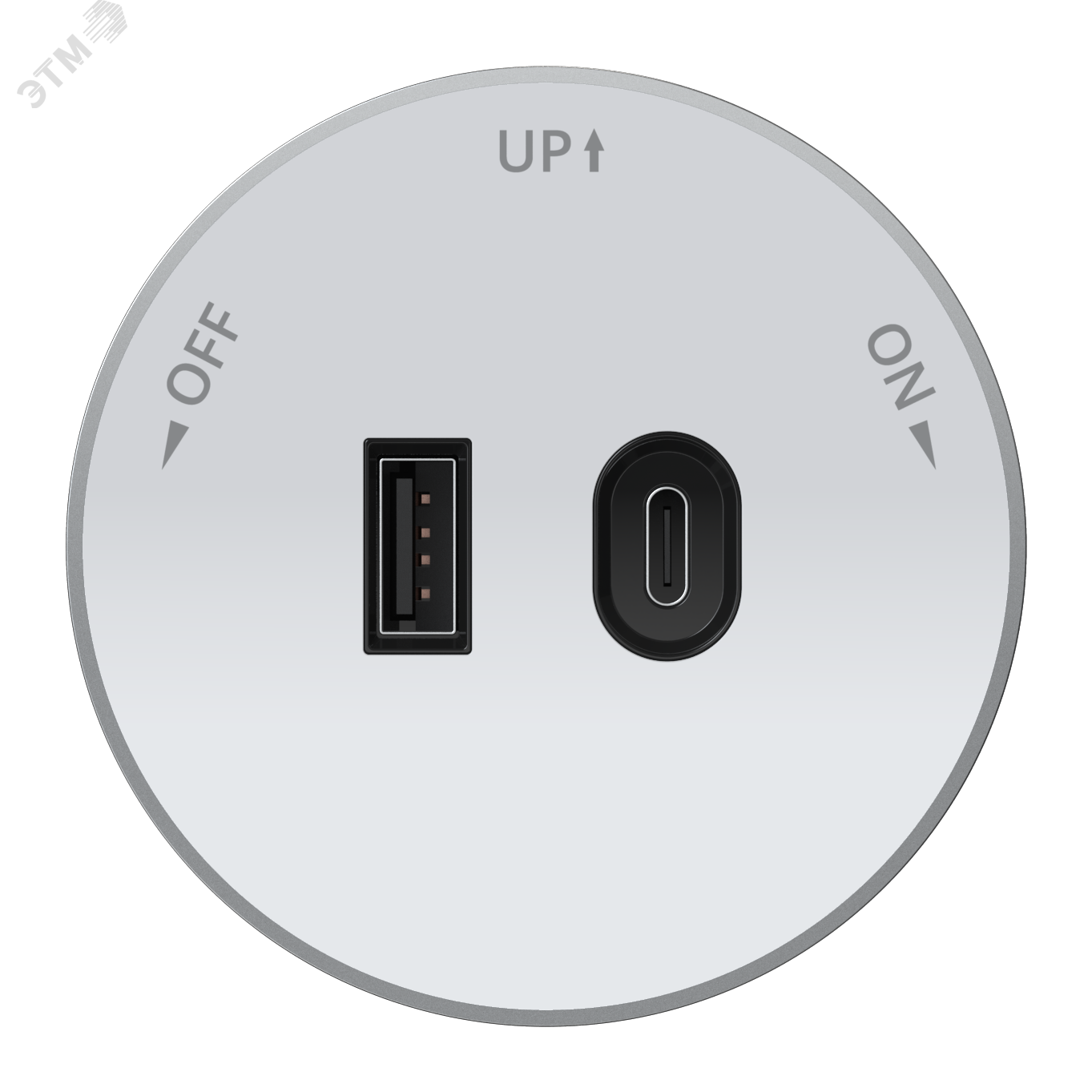 Изображение товара MultiTrack Розетка 2хUSB (тип А+С) 18Вт, 5В/3А Белый (шт)