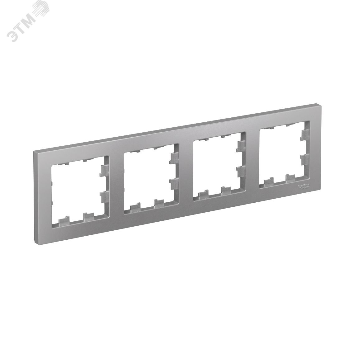Изображение товара Рамка четырехпостовая ATLASDESIGN универсальная алюминий для электромонтажа