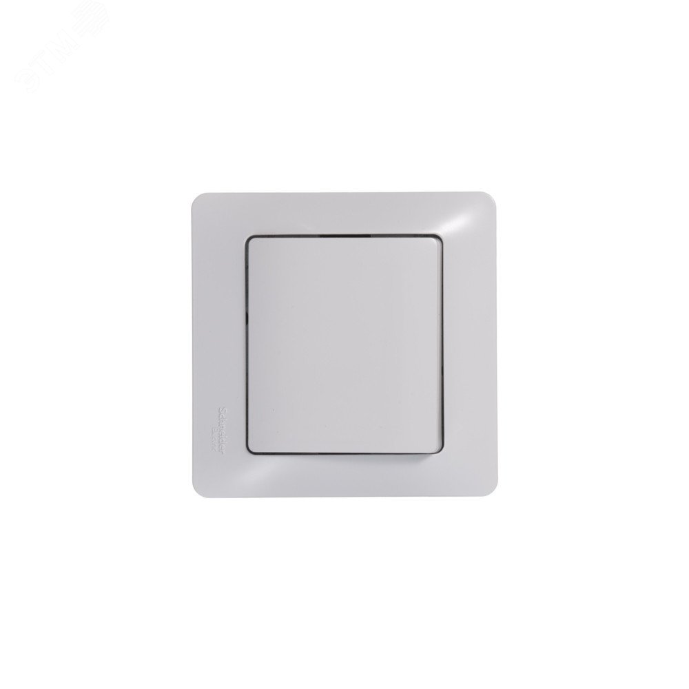 GLOSSA Кнопка нажимная в рамку белый схема 1 GSL000115 Systeme Electric - превью 9