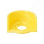 Изображение товара Кожух защитный для кнопки аварийного останова 60мм желтый полукруг