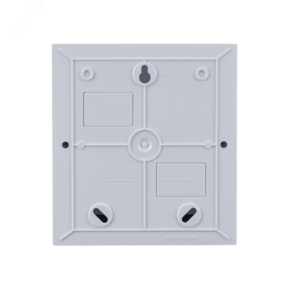 Щит распределительный навесной белый City9 (ЩРн-П-8) дверь прозрачная на 8 модулей IP40 EZ9E108S2SRU Systeme Electric - превью 6