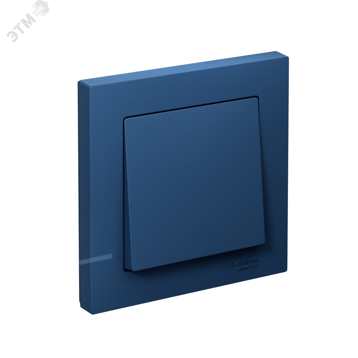 Изображение товара Выключатель одноклавишный системы AtlasDesign 250В 10А в сборе аквамарин