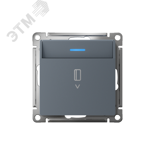 ATLASDESIGN ВЫКЛЮЧАТЕЛЬ карточный с подсветкой, 10А, без задержки отключения, механизм, ГРИФЕЛЬ - фото 1