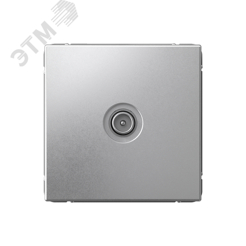 ARTGALLERY TV ТВ розетка оконечная 1DB, механизм, алюминий - фото 1