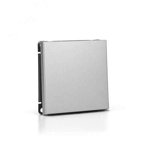 ARTGALLERY 1-клавишный переключатель IP44, 10АХ, механизм, алюминий - фото 4