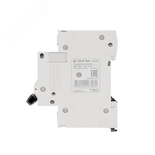 Выключатель автоматический четырехполюсный 6А B 4.5kA 400В City9 Set - фото 4