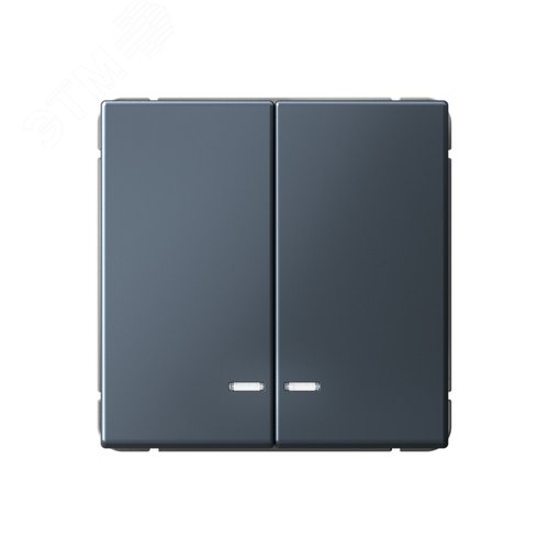 Изображение товара ARTGALLERY 2-клавишный ВЫКЛЮЧАТЕЛЬ с подсветкой, сх.5а, 10АХ, механизм, быстрозажимные клеммы, ГРИФЕЛЬ (шт)