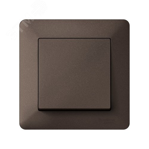 Изображение товара ATLASDESIGN AIR 1-постовая РАМКА, МОККО/дымчатый черный (шт)