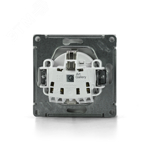 ARTGALLERY РОЗЕТКА с заземл. со шторк. с крышк., 16А, IP20,  механизм, быстрозажимные клеммы, лотос - фото 8