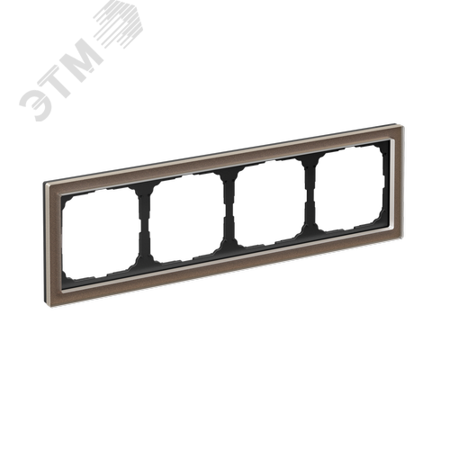 ARTGALLERY PURE 4-постовая РАМКА, ОРГАНИЧЕСКОЕ СТЕКЛО МОККО - фото 1