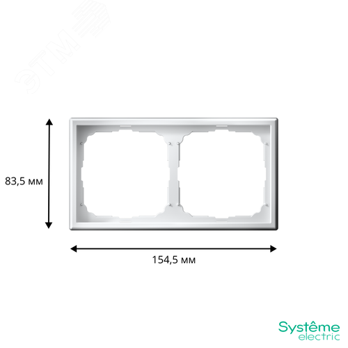 ARTGALLERY рамка 2-постовая, универсальная, лотос - фото 4