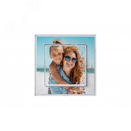 Выключатель одноклавишный ATLASDESIGN Art схема 1 10АХ механизм с возможностью установки            персонального изображения под клавишу - фото 17