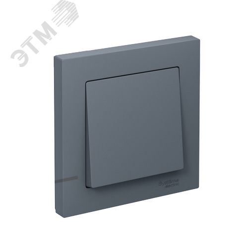 ATLASDESIGN 1-клавишный ВЫКЛЮЧАТЕЛЬ, сх.1, 10АХ, в сборе, быстрозажимные клеммы, ГРИФЕЛЬ - фото 1