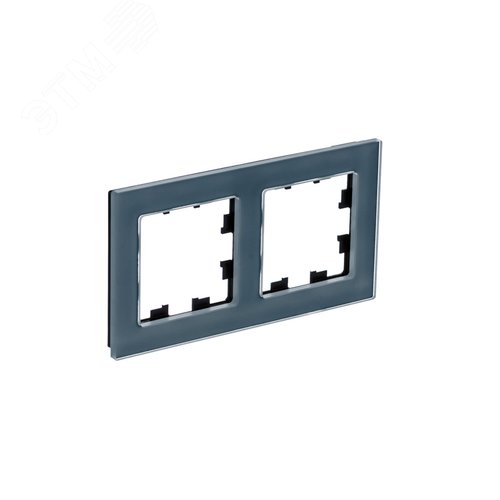 ATLASDESIGN NATURE 2-постовая РАМКА, НАТУРАЛЬНОЕ СТЕКЛО, ГРИФЕЛЬ - фото 1