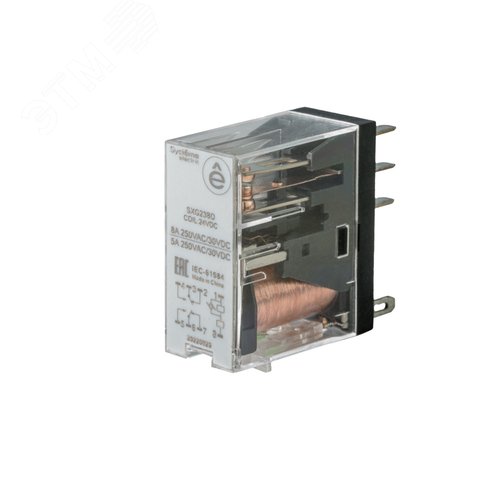 Изображение товара Реле 8 A 2CO 24 VDC LED (шт)