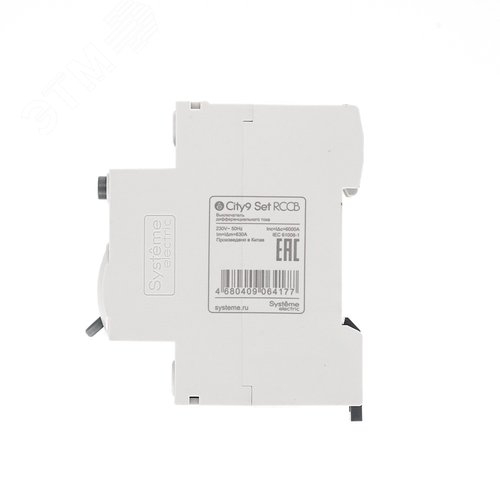 Выключатель дифференциального тока (ВДТ) 63А 2P 100мА Тип-AC 230В City9 Set - фото 5