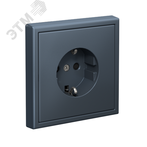 ARTGALLERY РОЗЕТКА с заземлением со шторками, 16А, механизм, быстрозажимные клеммы, грифель - фото 5