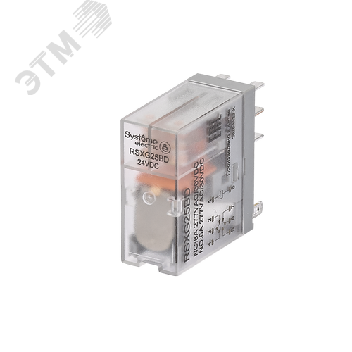 Изображение товара Реле промежуточное 8A 2CO 24VDC (шт)