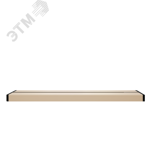 MultiTrack Шина открытой установки трековой системы  100 см Песочный - фото 7