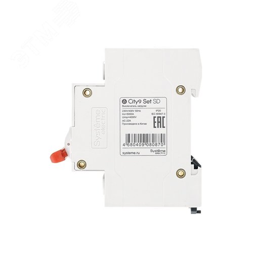 Выключатель нагрузки (ВН) 4P 40А 400В City9 Set - фото 4