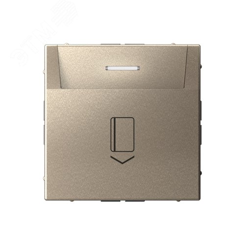 Изображение товара ARTGALLERY ВЫКЛЮЧАТЕЛЬ карточный 10А, без задержки времени, быстр.клемм., ШАМПАНЬ (шт)