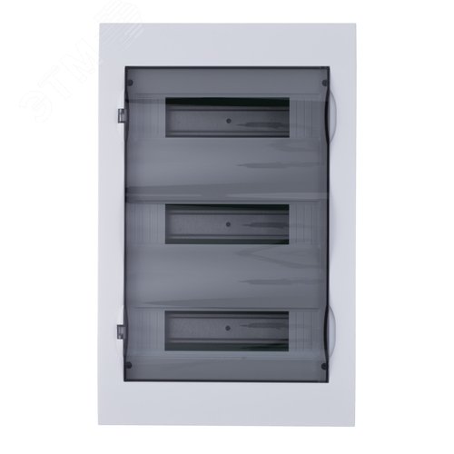 Щит распределительный навесной белый City9 (ЩРн-П-36) дверь прозрачная на 36 модулей IP40 - фото 2