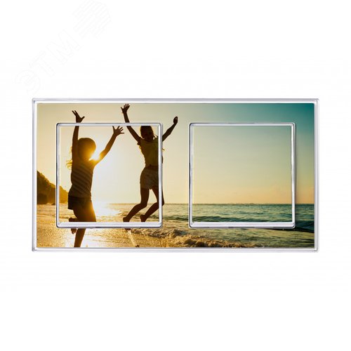 Выключатель одноклавишный ATLASDESIGN Art схема 1 10АХ механизм с возможностью установки            персонального изображения под клавишу - фото 13