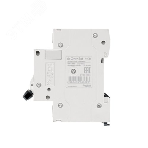 Выключатель автоматический четырехполюсный 20А B 4.5kA 400В City9 Set - фото 4