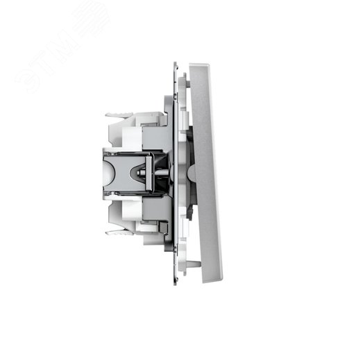 ARTGALLERY 2-клавишный ВЫКЛЮЧАТЕЛЬ ДЛЯ ЖАЛЮЗИ, 2х сх.4, 10А, механизм, быстрозажимные клеммы, АЛЮМИНИЙ - фото 3