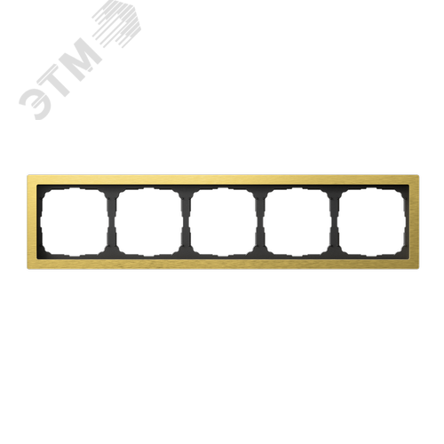 ARTGALLERY PURE 5-постовая РАМКА, МЕТАЛЛ ЗОЛОТО - фото 2