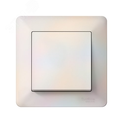 Изображение товара ATLASDESIGN AIR 1-постовая РАМКА, ЖЕМЧУГ/дымчатый белый (шт)