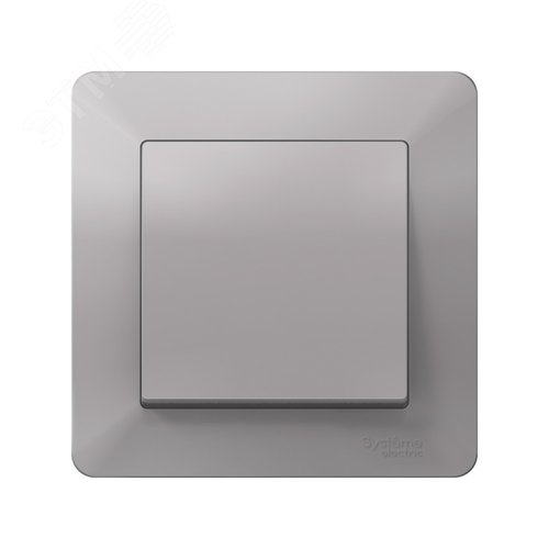 ATLASDESIGN AIR 1-постовая РАМКА, АЛЮМИНИЙ/дымчатый черный - фото 4