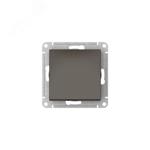 ATLASDESIGN 1-клавишный ПЕРЕКЛЮЧАТЕЛЬ, сх.6, 10АХ, быстрозажимные клеммы, МОККО - фото 2