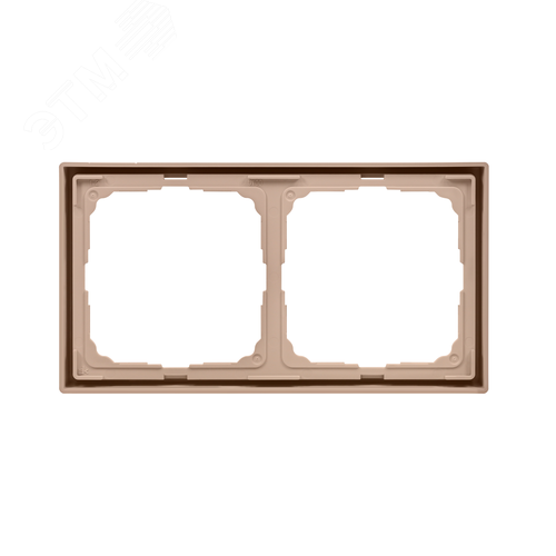 ARTGALLERY рамка 2-постовая, универсальная, песочный - фото 5