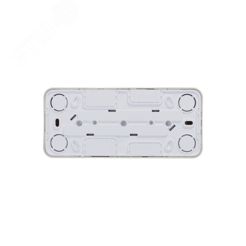 Розетка открытой установки BLANCA трехпостовая с заземлением со шторками, с изолирующей пластиной, 16А, 250В, бежевый - фото 3